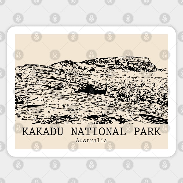 Kakadu National Park - Australia Sticker by Lakeric
